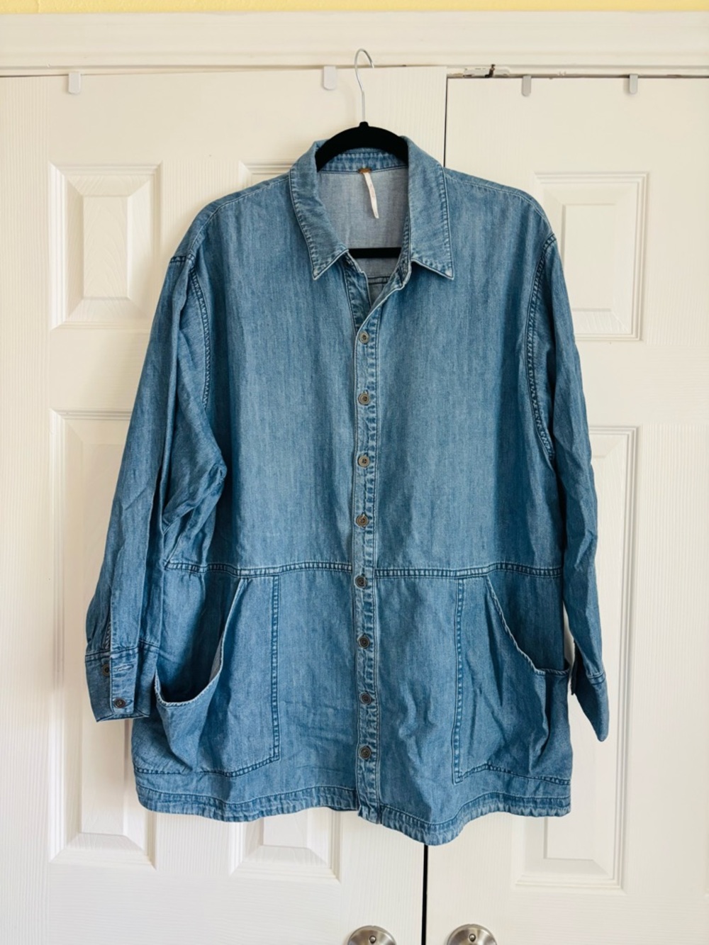 Free People Denim Shirt
